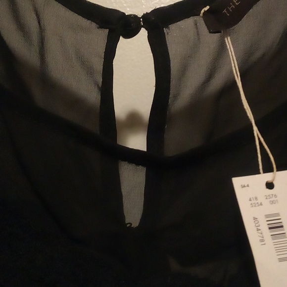 Gorgeous The Limited Black Lace Overlay Lined Sheath Dress - Size XL - Picture 6 of 12